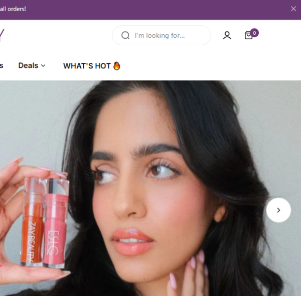 Zay Beauty Website